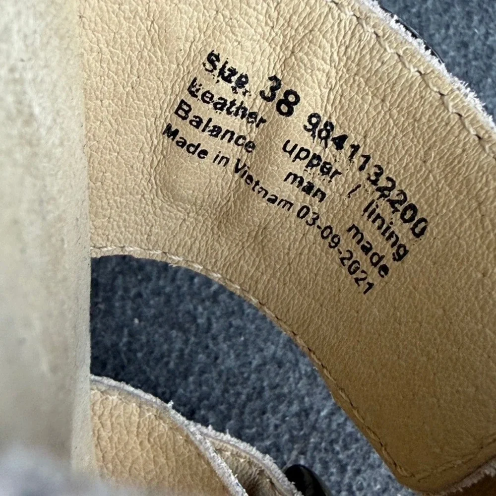 Dansko Sophie Leather Wedge Comfort Sandal Women EU38|US7.5-8 Multi Color